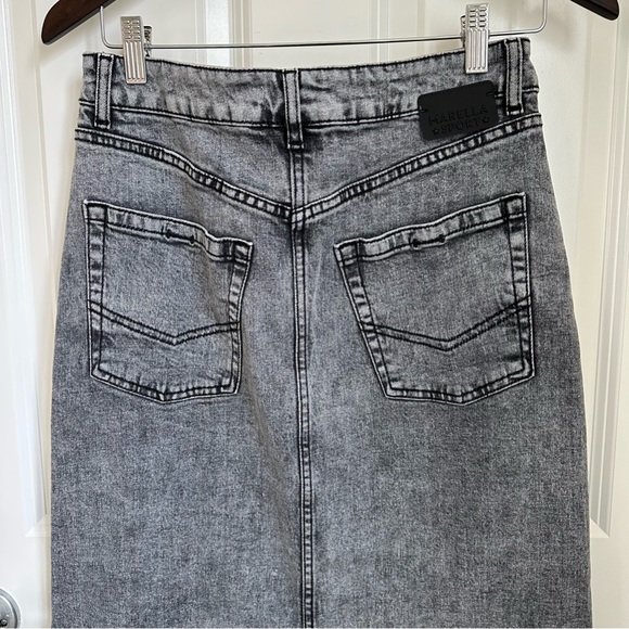 SOLD! On eBay Max Mara Marella Sport Denim Cut-Label Pencil Skirt.Sz:IT40 - Picture 14 of 15